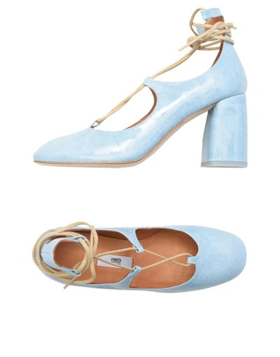 Shop Miista Pump In Sky Blue