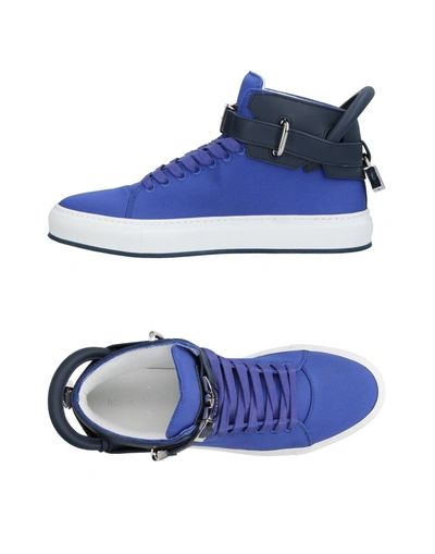Shop Buscemi Sneakers In Blue