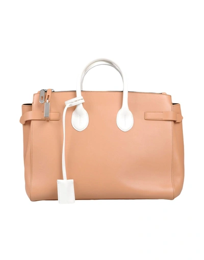 Shop Calvin Klein 205w39nyc Handbag In Pale Pink