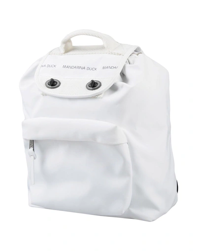 Shop Mandarina Duck Backpack & Fanny Pack In White