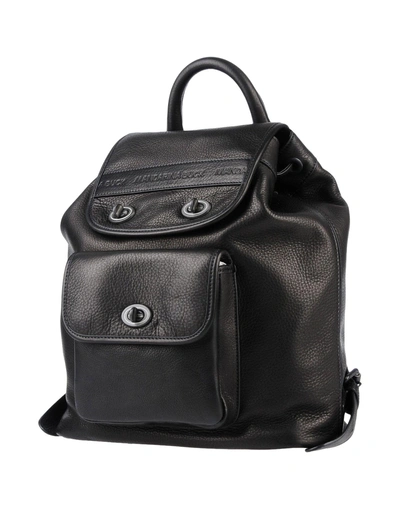 Shop Mandarina Duck Backpack & Fanny Pack In Black