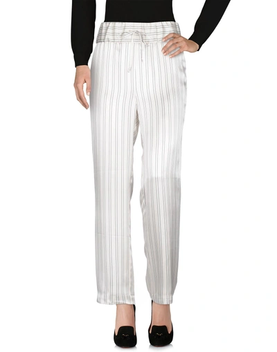 Shop Maggie Marilyn Casual Pants In Ivory