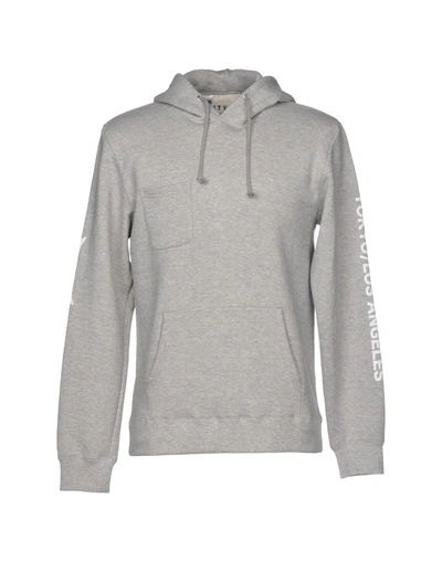 Shop Society Hooded Sweatshirt In Grey