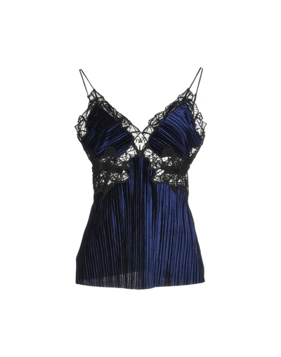 Shop Jonathan Simkhai Top In Dark Blue