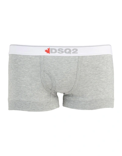 Shop Dsquared2 Boxer In Light Grey