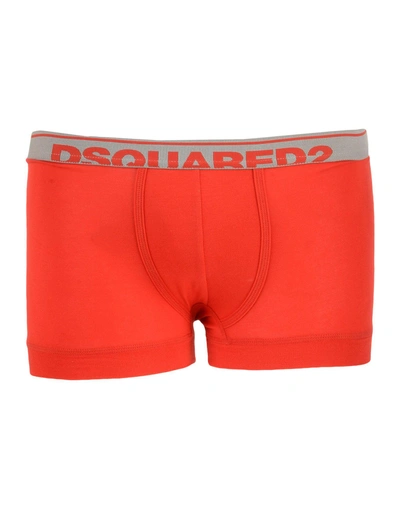 Shop Dsquared2 Boxers In Red