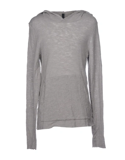 Shop Poème Bohèmien Sweaters In Grey