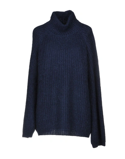 Shop Alessandro Dell'acqua Turtleneck In Dark Blue