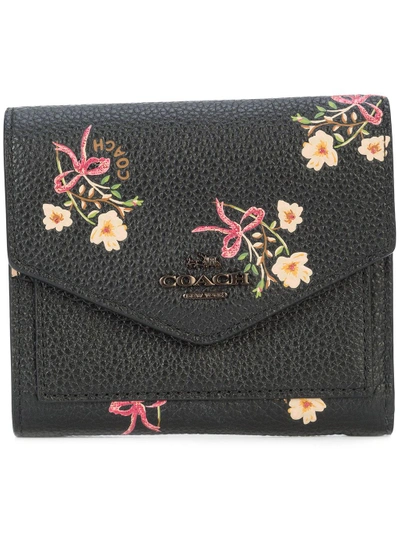 Shop Coach Floral Bow Small Wallet
