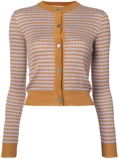 Shop Marni Patterned Knit Cardigan