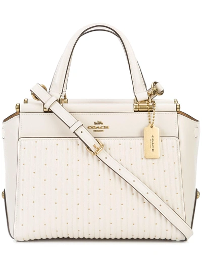 Shop Coach Quilted Grace Bag - White
