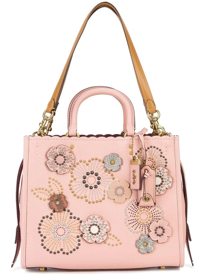 Shop Coach Tea Rose Rogue Bag