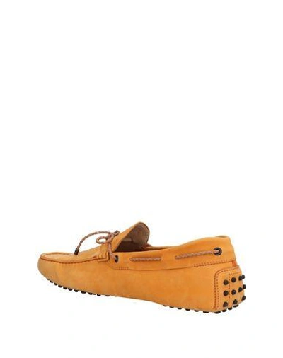 Shop Tod's Loafers In Apricot