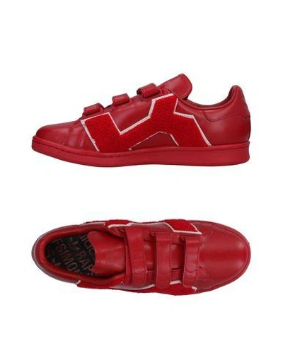 Shop Adidas Originals Sneakers In Red