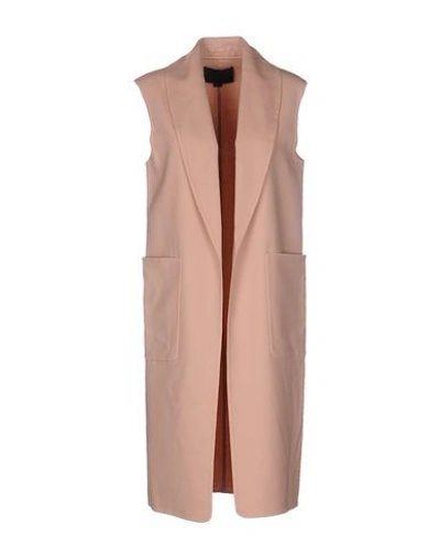 Shop Alexander Wang Full-length Jacket In Pale Pink