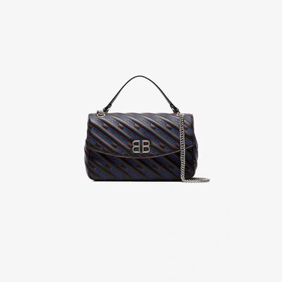 Shop Balenciaga 'bb Charms' Handtasche In Black