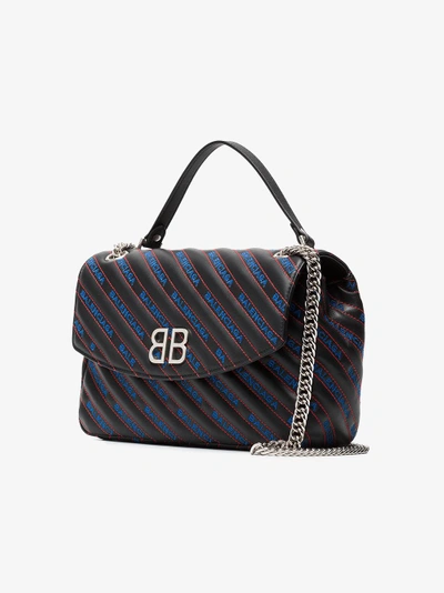 Shop Balenciaga 'bb Charms' Handtasche In Black