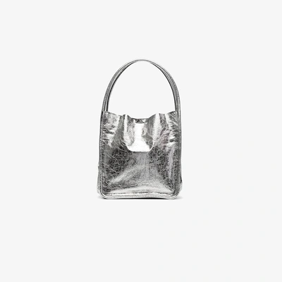 Shop Proenza Schouler Grosse Handtasche Mit Metallic-effekt