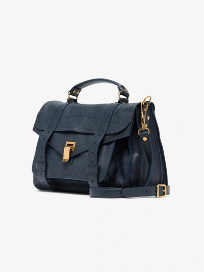 Shop Proenza Schouler Mittelgrosse 'ps1' Schultertasche In Blue