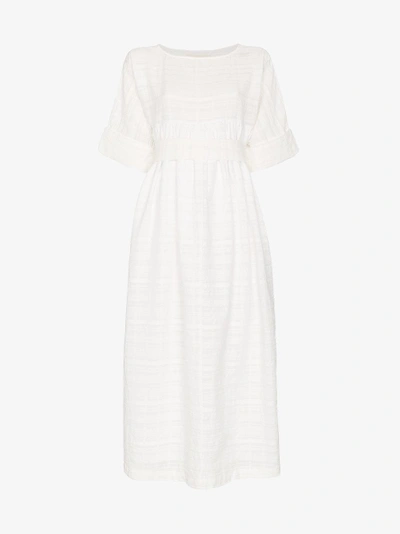 Shop Mara Hoffman Harriet Organic Cotton Dress In White