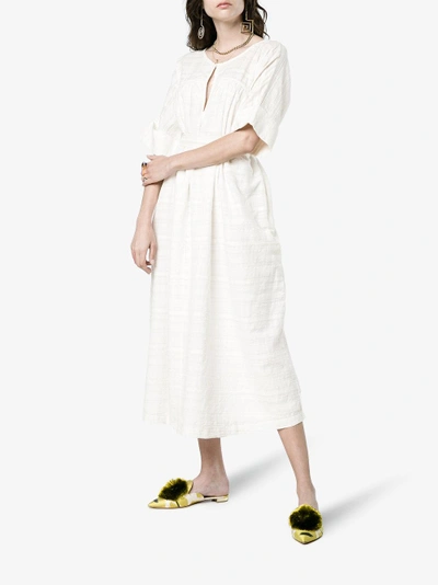 Shop Mara Hoffman Harriet Organic Cotton Dress In White