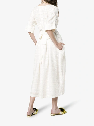 Shop Mara Hoffman Harriet Organic Cotton Dress In White