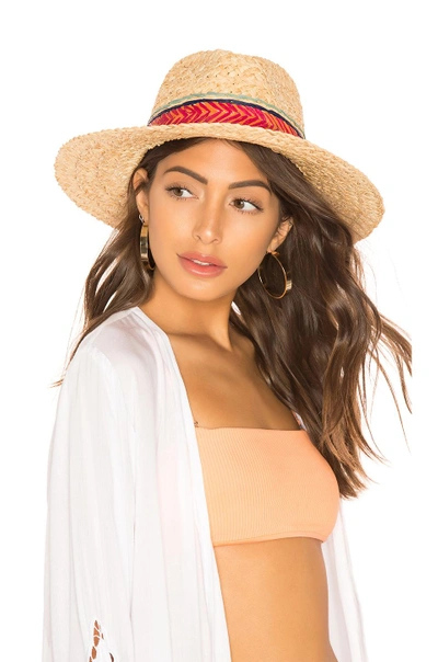 Shop Hat Attack Chili Inset Rancher Hat In Tan