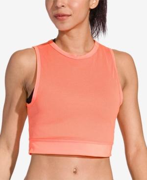 nike women's miler running crop tank top