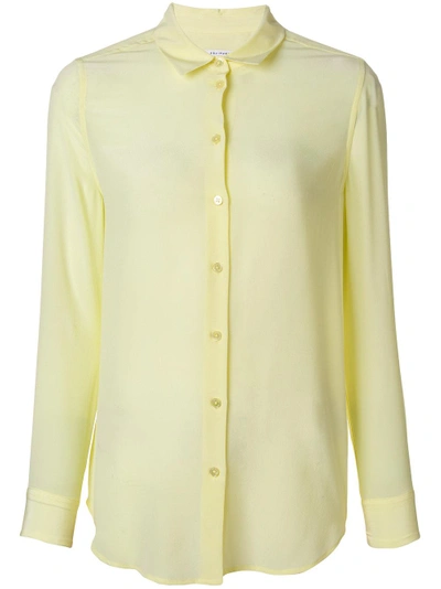 Shop Equipment Button Up Shirt - Yellow