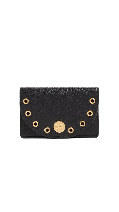 Shop See By Chloé Kriss Small Wallet In Black