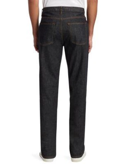 Loro Piana Classic Dark Relaxed Jeans In Blue | ModeSens