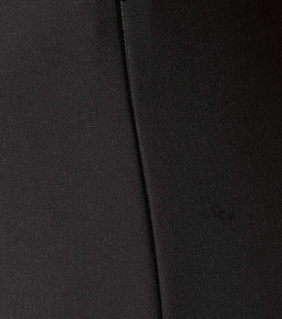 Shop Vince Stretch-cotton Pants In Black