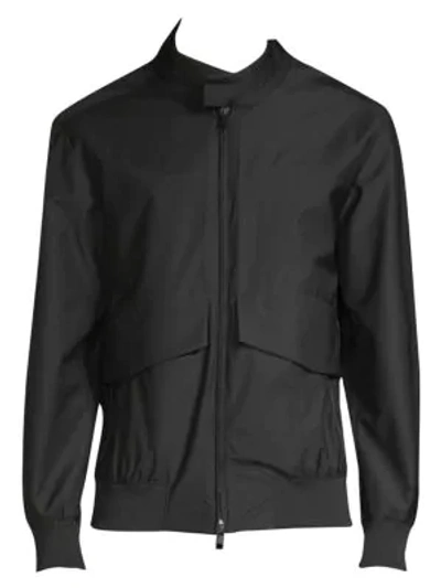 Shop J. Lindeberg Chain Storm Jacket In Black