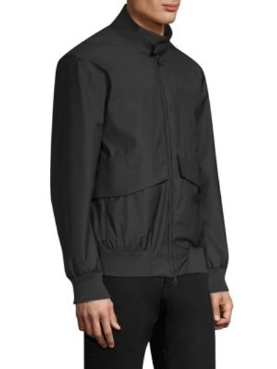 Shop J. Lindeberg Chain Storm Jacket In Black