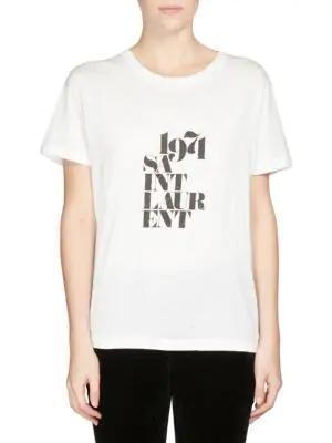 saint laurent 1971 t shirt