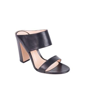 cross strap mule sandals