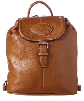 longchamp leather backpack