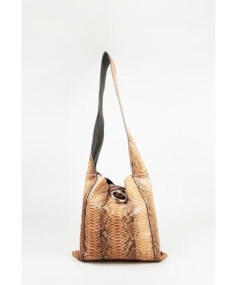 michael kors snakeskin shoulder bag