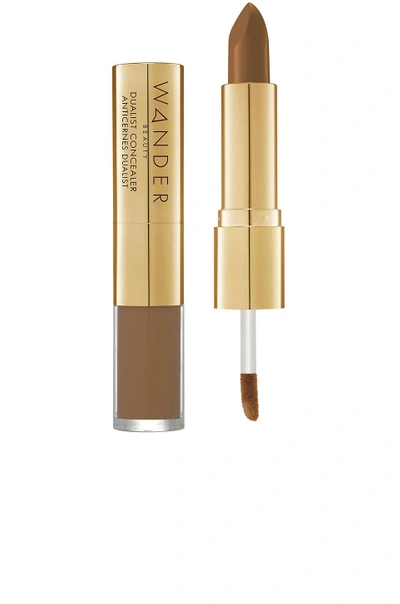 Wander Beauty Dualist Matte And Illuminating Concealer Deep Stick - 0.16 oz/ 4.5 G, Liquid - 0.12 oz/ 3.5 G In Deep