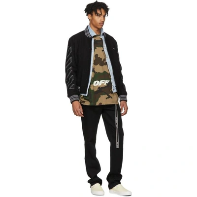 Shop Off-white Multicolor Camouflage T-shirt In 9901 Camou
