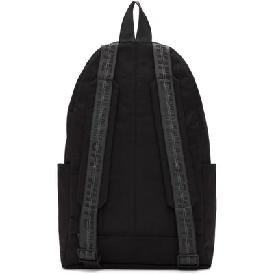 Shop Off-white Black Quote Backpack In 1001 Blk/wt
