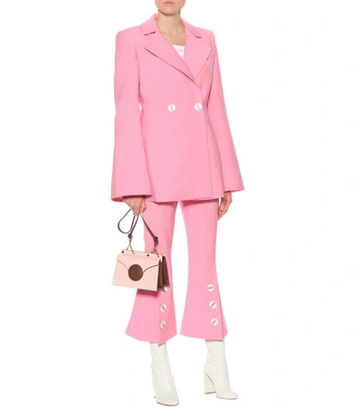 Shop Ellery Fourth Element Flared Pants In Pink