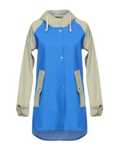 Shop Elka Full-length Jacket In Blue