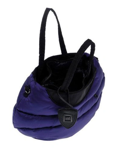 Shop Add Handbag In Purple