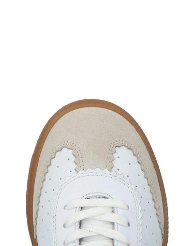 Shop Isabel Marant Étoile Sneakers In White