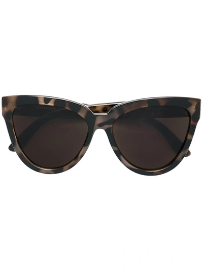 Shop Le Specs Liar Liar Cat-eye Sunglasses In Brown