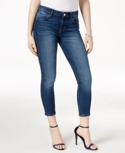 Shop Guess Cropped Skinny Jeans In Marmont Wash