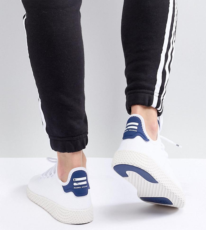 pharrell williams tennis hu all white