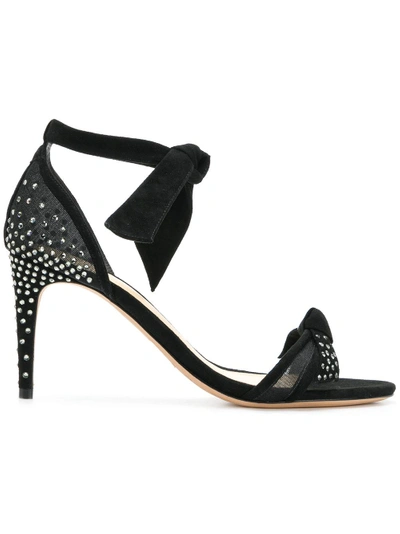 Shop Alexandre Birman Clarita Swarovski Sandals - Black