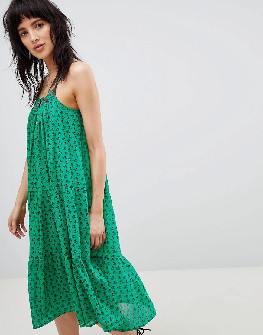 ba&sh green dress